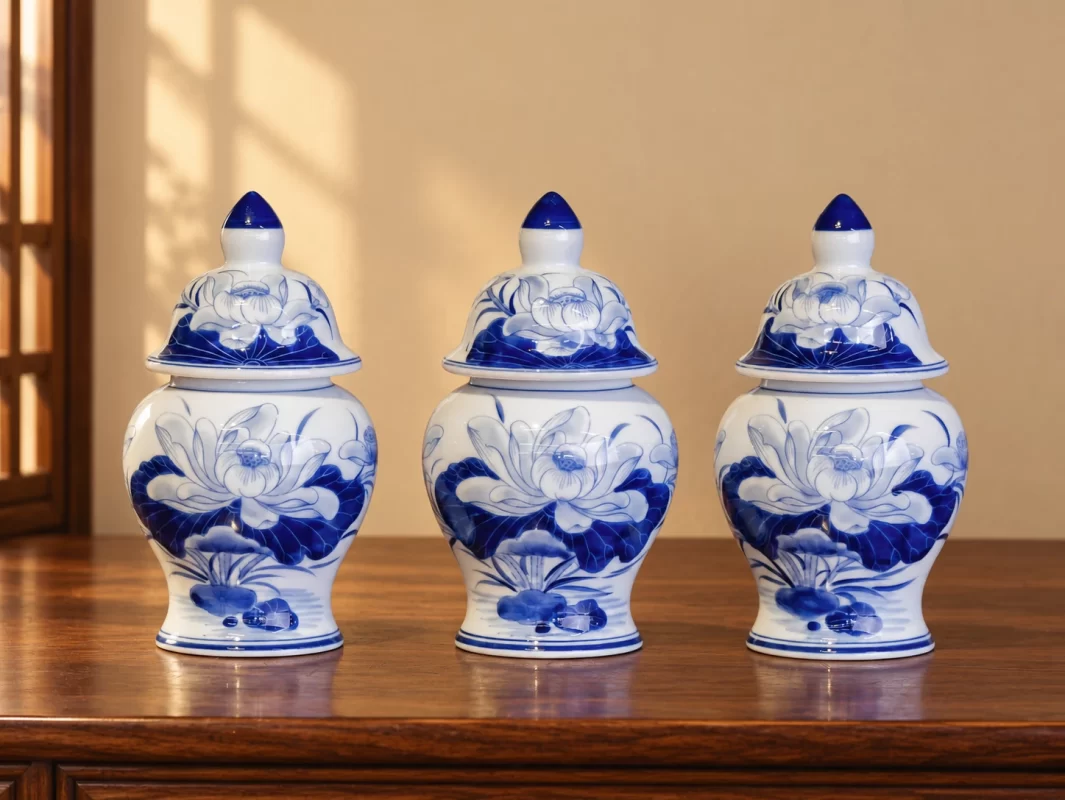 chóe hoa sen men lam trên nền gỗ ấm.